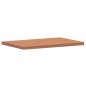 vidaXL Encimera de baño madera maciza de haya 60x40x2,5 cm vidaXL Encimera de baño madera maciza de haya 60x40x2,5 cm