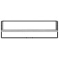 vidaXL Estantes pared con barras 6 pzas madera ingeniería gris Sonoma vidaXL Estantes pared con barras 6 pzas madera ingeniería gris Sonoma