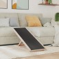 vidaXL Rampa para perros madera maciza de abeto gris 100x40 cm vidaXL Rampa para perros madera maciza de abeto gris 100x40 cm