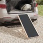 vidaXL Rampa para perros madera maciza de abeto gris 100x40 cm vidaXL Rampa para perros madera maciza de abeto gris 100x40 cm