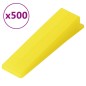 vidaXL Sistema para nivelación de azulejos 500 cuñas 2500 calzos 3 mm vidaXL Sistema para nivelación de azulejos 500 cuñas 2500 calzos 3 mm