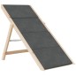 vidaXL Escalera para perros madera maciza de abeto gris 105x47 cm vidaXL Escalera para perros madera maciza de abeto gris 105x47 cm