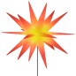 vidaXL Lámpara de Navidad con LED y estaca tierra plegable roja 57 cm vidaXL Lámpara de Navidad con LED y estaca tierra plegable roja 57 cm