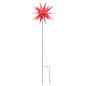 vidaXL Lámpara de Navidad con LED y estaca tierra plegable roja 57 cm vidaXL Lámpara de Navidad con LED y estaca tierra plegable roja 57 cm
