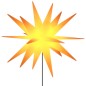 vidaXL Lámpara de Navidad LED y estaca tierra plegable amarilla 57 cm vidaXL Lámpara de Navidad LED y estaca tierra plegable amarilla 57 cm