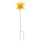 vidaXL Lámpara de Navidad LED y estaca tierra plegable amarilla 57 cm vidaXL Lámpara de Navidad LED y estaca tierra plegable amarilla 57 cm