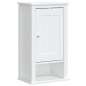 vidaXL Mueble pared baño BERG madera maciza pino blanco 40x27x71,5 cm vidaXL Mueble pared baño BERG madera maciza pino blanco 40x27x71,5 cm