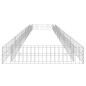vidaXL Arriate de gaviones de acero 500x100x20 cm vidaXL Arriate de gaviones de acero 500x100x20 cm