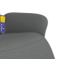 vidaXL Sillón reclinable de masaje con reposapiés tela gris oscuro vidaXL Sillón reclinable de masaje con reposapiés tela gris oscuro