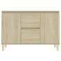 vidaXL Aparador de madera contrachapada color roble 103,5x35x70 cm vidaXL Aparador de madera contrachapada color roble 103,5x35x70 cm