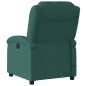 vidaXL Sillón de masaje reclinable de tela verde oscuro vidaXL Sillón de masaje reclinable de tela verde oscuro