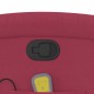 vidaXL Sillón de masaje reclinable de terciopelo vino tinto vidaXL Sillón de masaje reclinable de terciopelo vino tinto