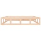 vidaXL Estructura de cama de madera maciza 120x200 cm vidaXL Estructura de cama de madera maciza 120x200 cm