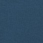 vidaXL Banco con cojines tela azul 113x64,5x75,5 cm vidaXL Banco con cojines tela azul 113x64,5x75,5 cm