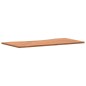 vidaXL Tablero de escritorio madera maciza de haya 80x(36-40)x1,5 cm