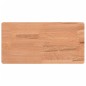 vidaXL Estante de pared madera maciza de haya 40x20x4 cm vidaXL Estante de pared madera maciza de haya 40x20x4 cm