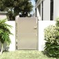 vidaXL Puerta de jardín de acero inoxidable 100x150 cm vidaXL Puerta de jardín de acero inoxidable 100x150 cm