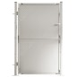 vidaXL Puerta de jardín de acero inoxidable 100x150 cm vidaXL Puerta de jardín de acero inoxidable 100x150 cm