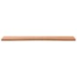vidaXL Tablero de escritorio madera maciza de haya 110x(50-55)x2,5 cm vidaXL Tablero de escritorio madera maciza de haya 110x(50-55)x2,5 cm