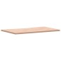vidaXL Tablero de escritorio madera maciza de haya 100x(55-60)x2,5 cm