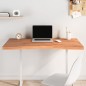 vidaXL Tablero de escritorio madera maciza de haya 110x(55-60)x4 cm vidaXL Tablero de escritorio madera maciza de haya 110x(55-60)x4 cm