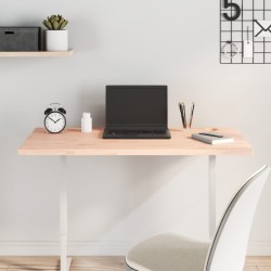 vidaXL Tablero de escritorio madera maciza de haya 100x50x2,5 cm