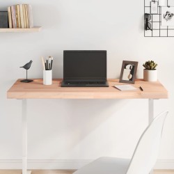 vidaXL Tablero de escritorio madera maciza de haya 100x50x4 cm