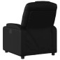 vidaXL Sillón reclinable de cuero sintético negro vidaXL Sillón reclinable de cuero sintético negro