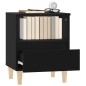vidaXL Mesitas de noche 2 unidades negro 40x35x50 cm vidaXL Mesitas de noche 2 unidades negro 40x35x50 cm