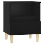 vidaXL Mesitas de noche 2 unidades negro 40x35x50 cm vidaXL Mesitas de noche 2 unidades negro 40x35x50 cm