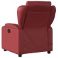 vidaXL Sillón de masaje reclinable cuero sintético rojo tinto vidaXL Sillón de masaje reclinable cuero sintético rojo tinto