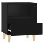 vidaXL Mesitas de noche 2 unidades negro 40x35x50 cm vidaXL Mesitas de noche 2 unidades negro 40x35x50 cm