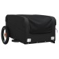 vidaXL Remolque para bicicleta hierro negro 30 kg vidaXL Remolque para bicicleta hierro negro 30 kg