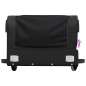 vidaXL Remolque para bicicleta hierro negro 30 kg vidaXL Remolque para bicicleta hierro negro 30 kg