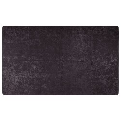 vidaXL Alfombra lavable antideslizante gris antracita 150x230 cm