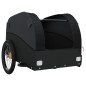 vidaXL Remolque para bicicleta hierro negro 45 kg vidaXL Remolque para bicicleta hierro negro 45 kg