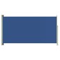 vidaXL Toldo lateral retráctil de jardín azul 160x300 cm vidaXL Toldo lateral retráctil de jardín azul 160x300 cm