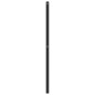 vidaXL Cabecero de metal negro 90 cm