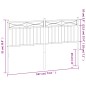 vidaXL Cabecero de metal negro 180 cm vidaXL Cabecero de metal negro 180 cm