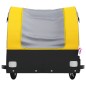 vidaXL Remolque para bicicleta hierro negro y amarillo 45 kg vidaXL Remolque para bicicleta hierro negro y amarillo 45 kg