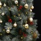vidaXL Árbol de Navidad artificial con bisagras 300 LED y bolas 180 cm vidaXL Árbol de Navidad artificial con bisagras 300 LED y bolas 180 cm