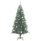 vidaXL Árbol de Navidad artificial con 300 LED bolas y nieve 210 cm vidaXL Árbol de Navidad artificial con 300 LED bolas y nieve 210 cm