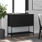 vidaXL Aparador de madera de ingeniería negro 100x36x85 cm vidaXL Aparador de madera de ingeniería negro 100x36x85 cm