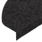 vidaXL Alfombrilla autoadhesiva de escalera 15 uds negra 65x22,5x3,5cm vidaXL Alfombrilla autoadhesiva de escalera 15 uds negra 65x22,5x3,5cm