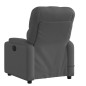 vidaXL Sillón de masaje reclinable de tela gris oscuro vidaXL Sillón de masaje reclinable de tela gris oscuro