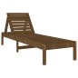 vidaXL Tumbonas con mesa 2 uds madera maciza de pino marrón miel vidaXL Tumbonas con mesa 2 uds madera maciza de pino marrón miel