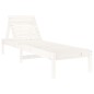 vidaXL Tumbonas con mesa 2 uds madera maciza de pino blanco vidaXL Tumbonas con mesa 2 uds madera maciza de pino blanco