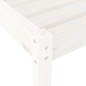 vidaXL Tumbonas con mesa 2 uds madera maciza de pino blanco vidaXL Tumbonas con mesa 2 uds madera maciza de pino blanco