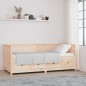 vidaXL Sofá cama madera maciza de pino 80x200 cm vidaXL Sofá cama madera maciza de pino 80x200 cm