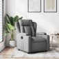vidaXL Sillón reclinable de tela gris oscuro vidaXL Sillón reclinable de tela gris oscuro